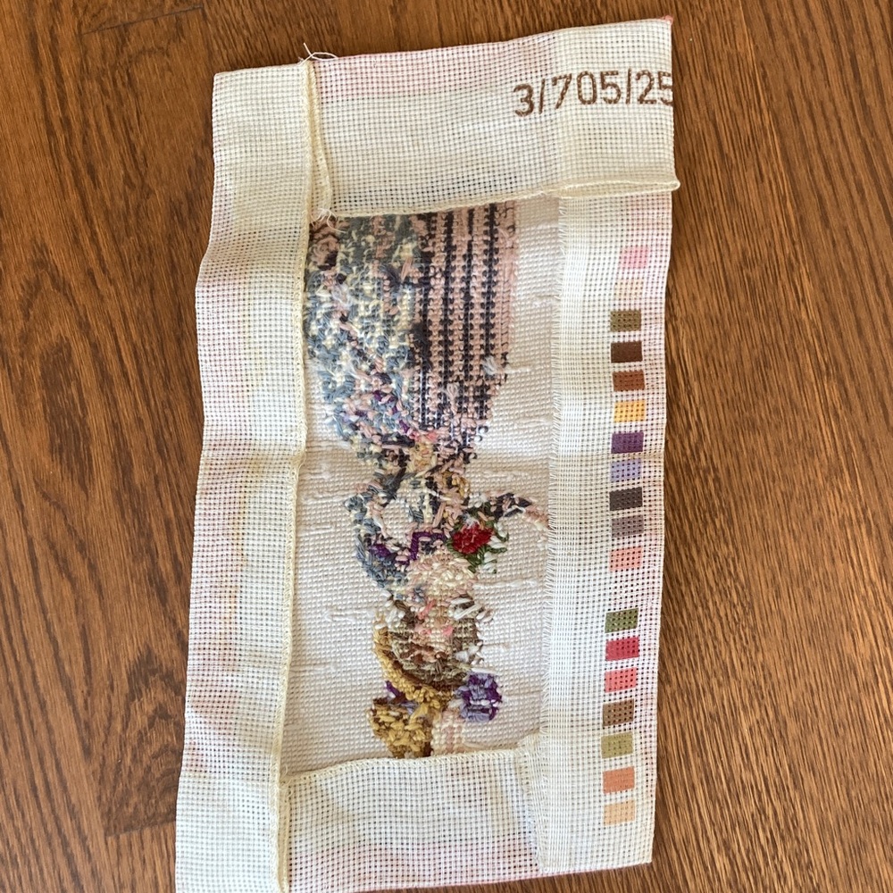 Vintage look Needlepoint - Picture 3 of 3